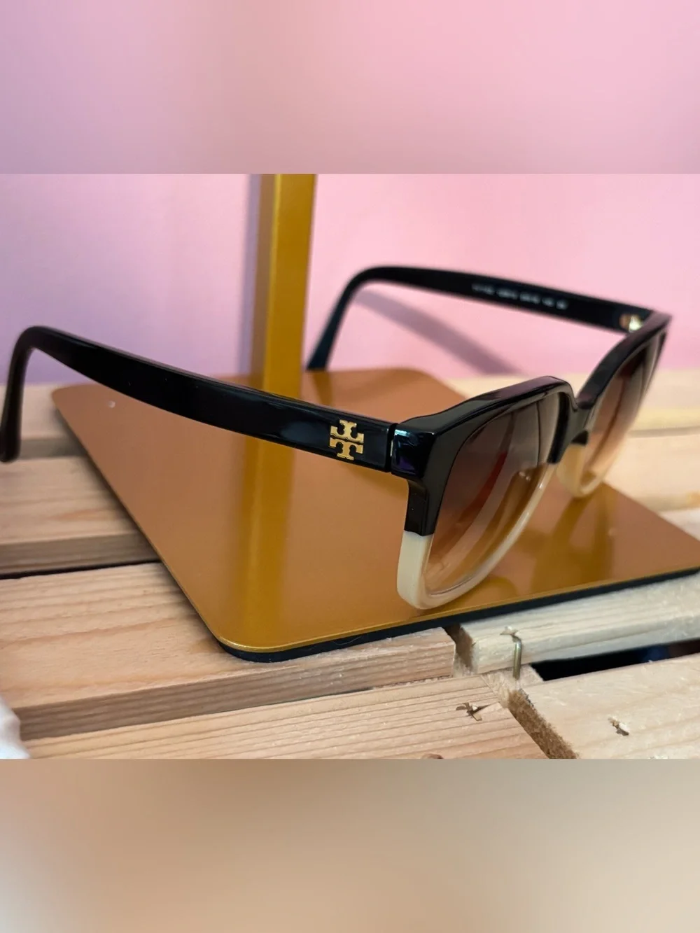 Tory Burch sunglasses and card wristlet bundle